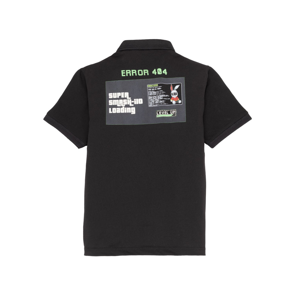 Boys Back Printed Polo T-Shirt