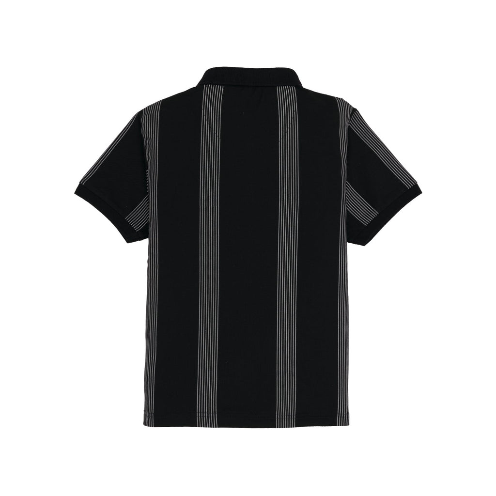 Boys Verticle Striped Polo T-Shirt