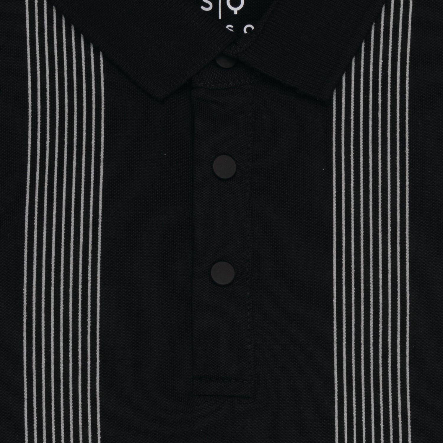 Boys Verticle Striped Polo T-Shirt