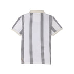 Boys Verticle Striped Polo T-Shirt