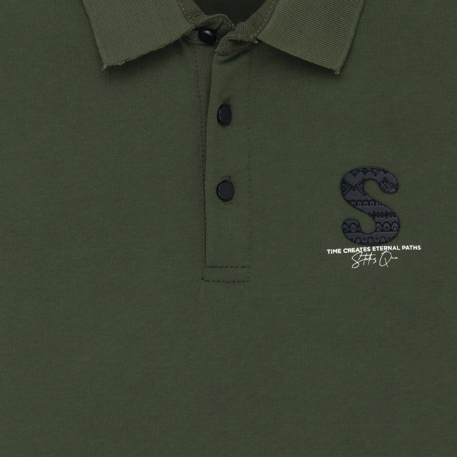 Boys Front & Back Printed Polo T-Shirt