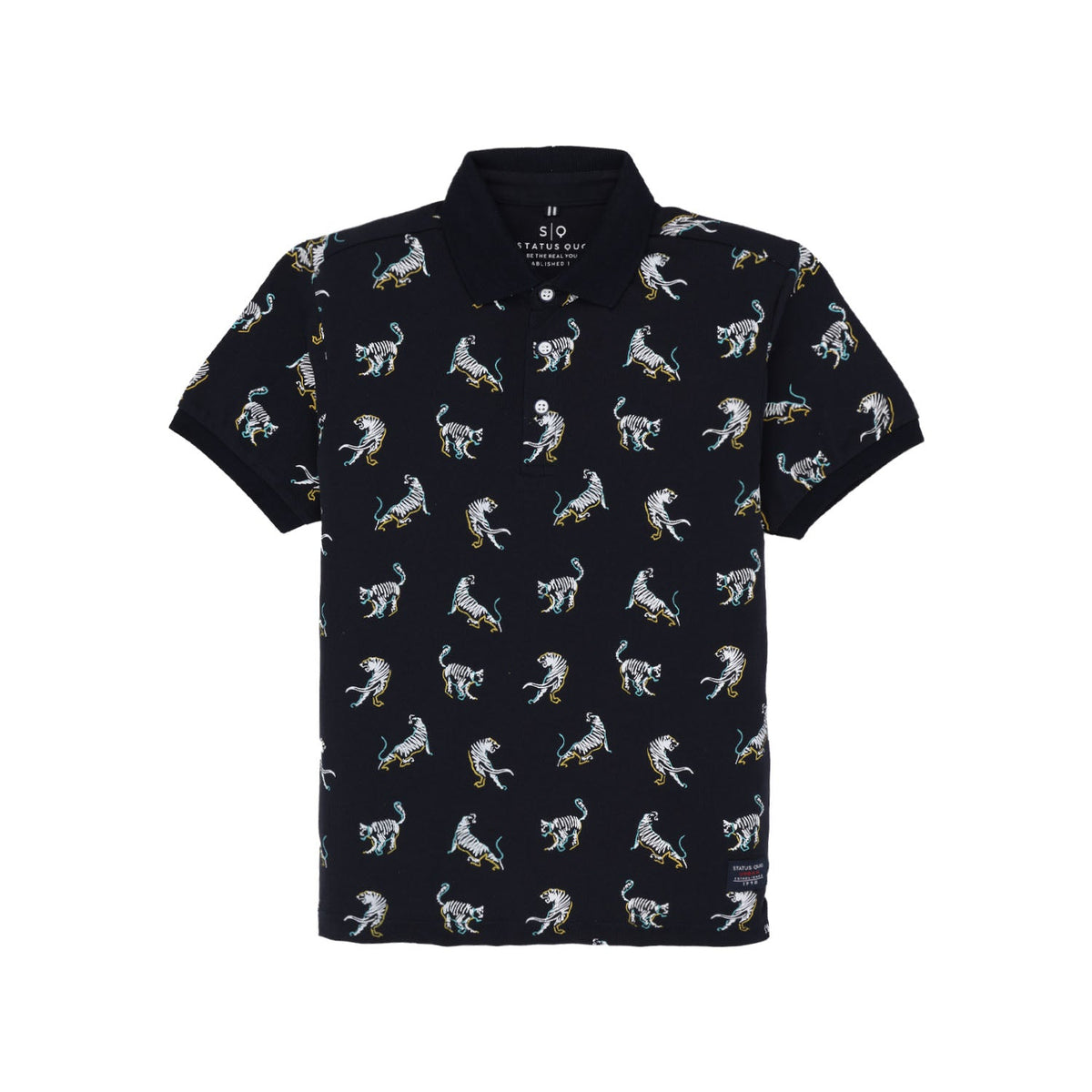 Status Quo |Boys Polo T-shirt - 4, 6, 8, 10, 12, 14, 16 Main image