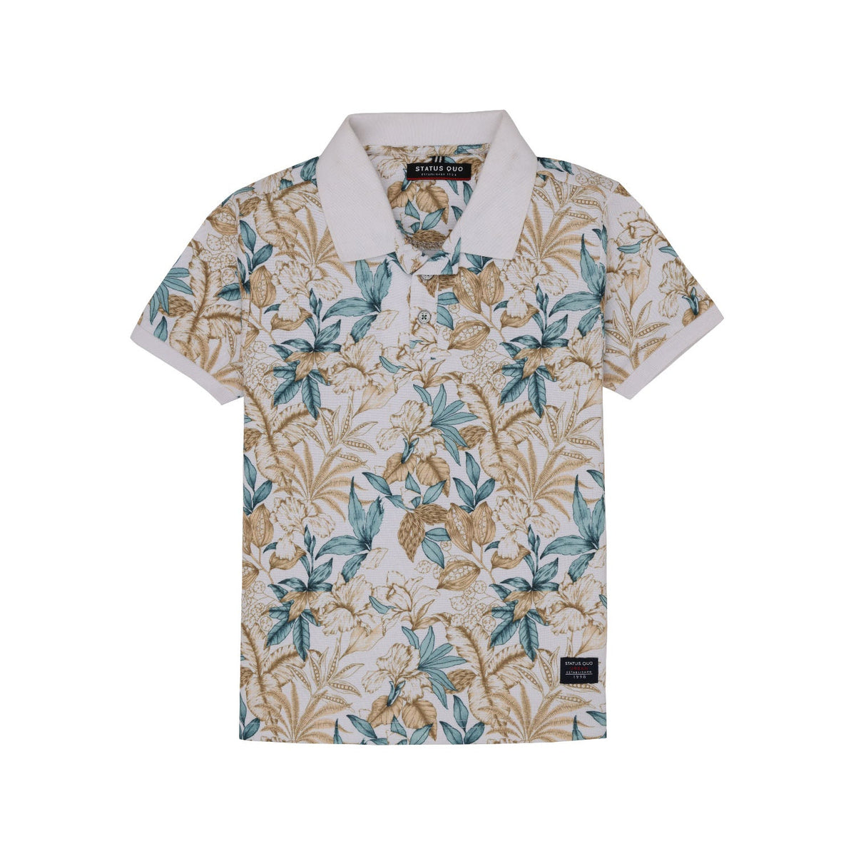 Status Quo |Boys Polo T-shirt - 4, 6, 8, 10, 12, 14, 16 Main image