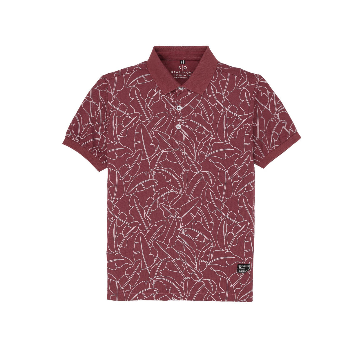 Status Quo |Boys Polo T-shirt - 4, 6, 8, 10, 12, 14, 16