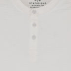 Status Quo Boys All-Over Solid Solid Henley Neck Tshirt