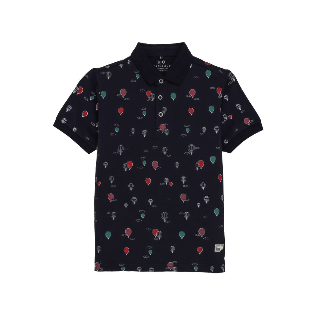 Status Quo |Boys Polo T-shirt - 4, 6, 8, 10, 12, 14, 16