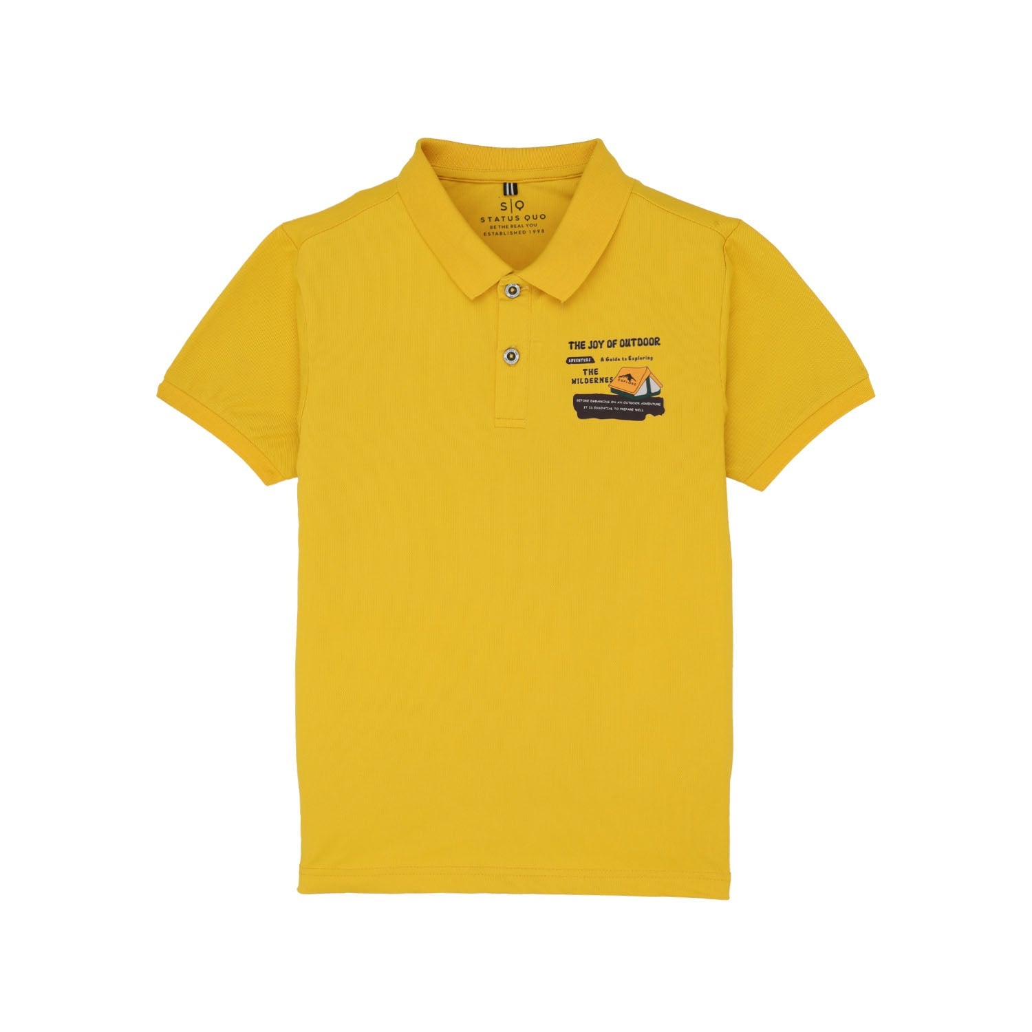 Status Quo |Boys Polo T-shirt - 4, 6, 8, 10, 12, 14, 16 Main image