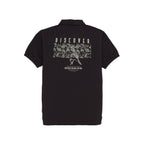 Boys Placement Graphic Printed Polo Collar Tshirt