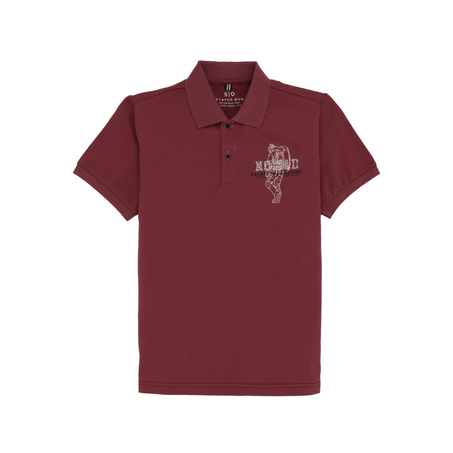 Status Quo |Boys Polo T-shirt - 4, 6, 8, 10, 12, 14, 16