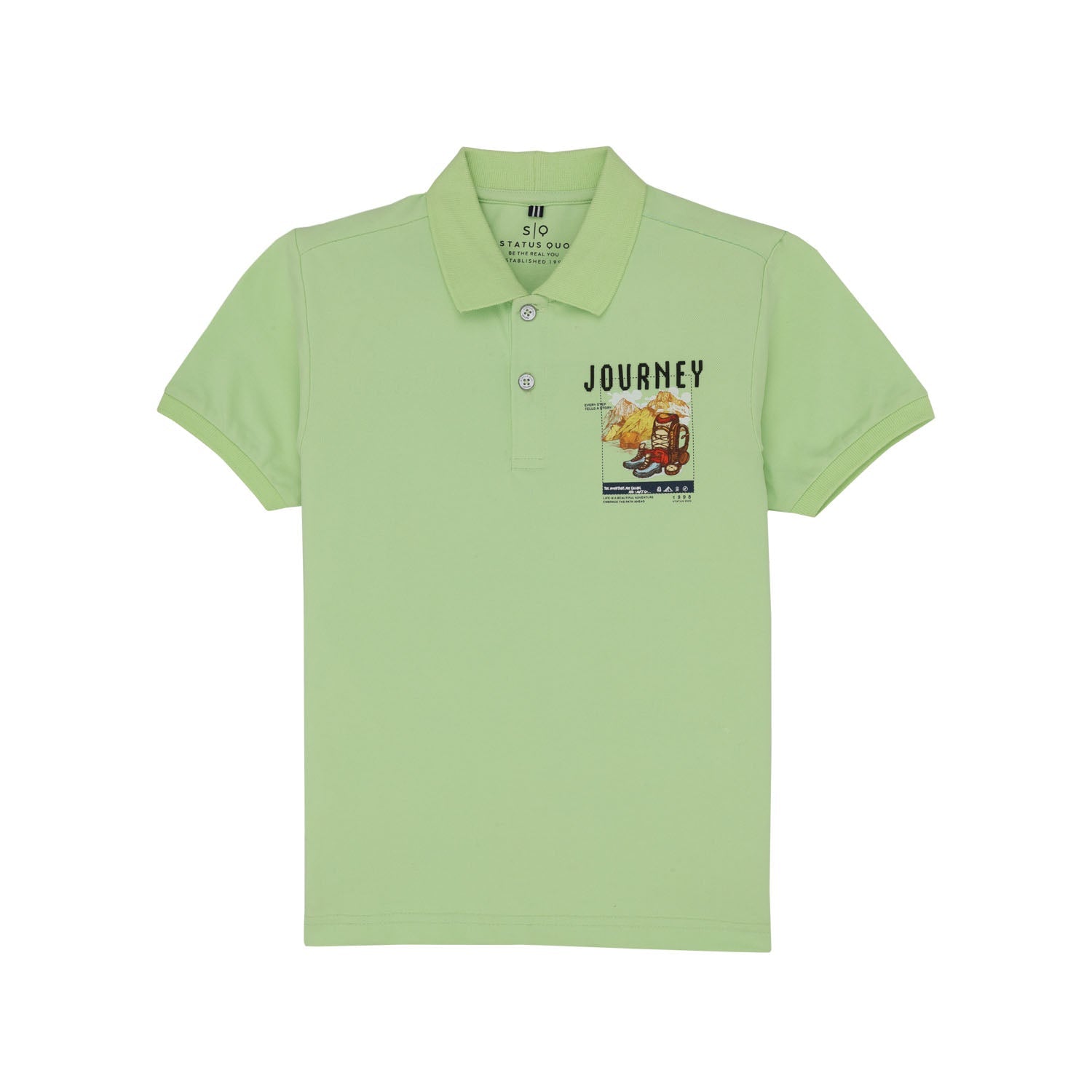 Status Quo |Boys Polo T-shirt - 4, 6, 8, 10, 12, 14, 16