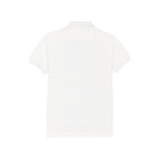 Boys Textured Half Sleeves Polo Shirt With Button Detailing