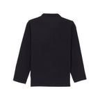 Status Quo Boys Solid Henley Neck Full Sleeves Regular Fit T-Shirt With Chest Brand Logo