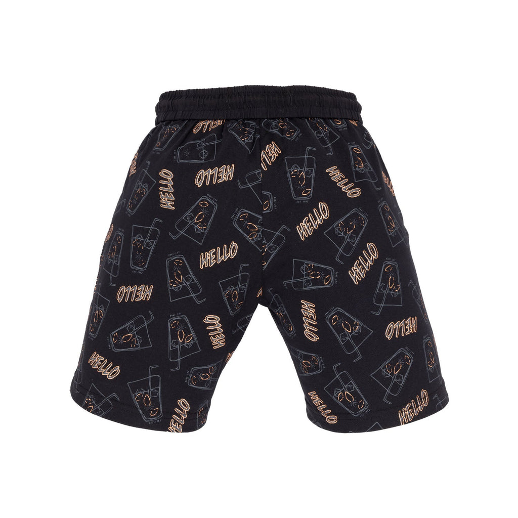 Boys All Over Printed Round Neck Cord Sets