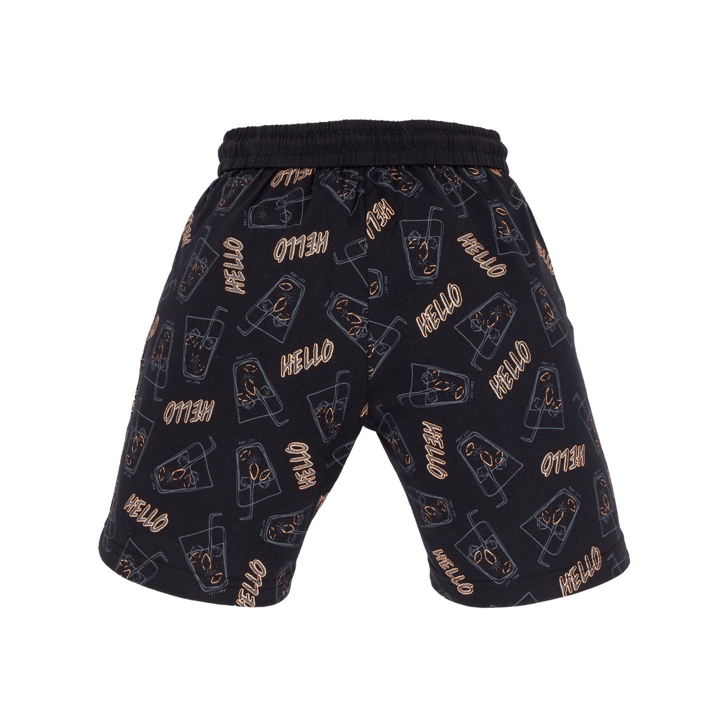 Boys All Over Printed Round Neck Cord Sets