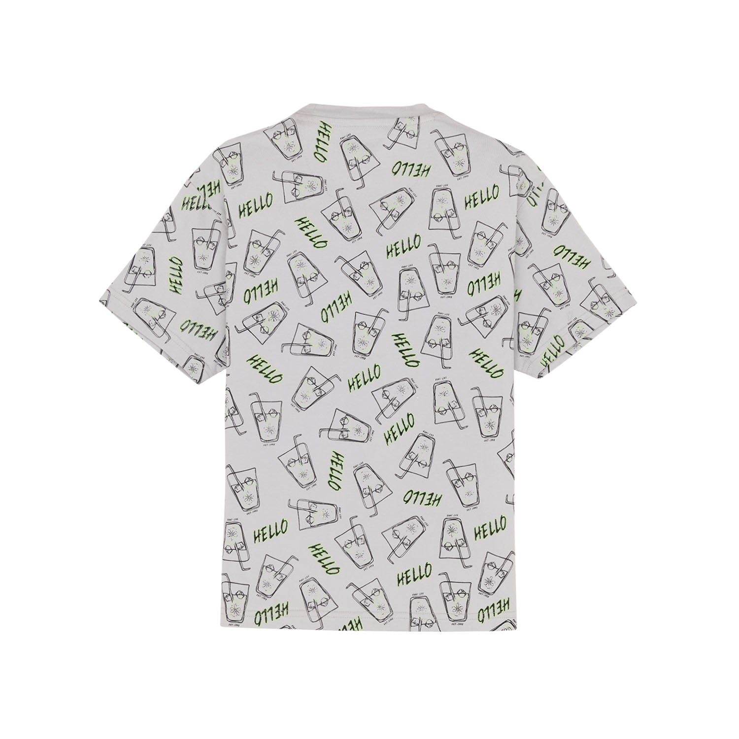 Boys All Over Printed Round Neck Cord Sets