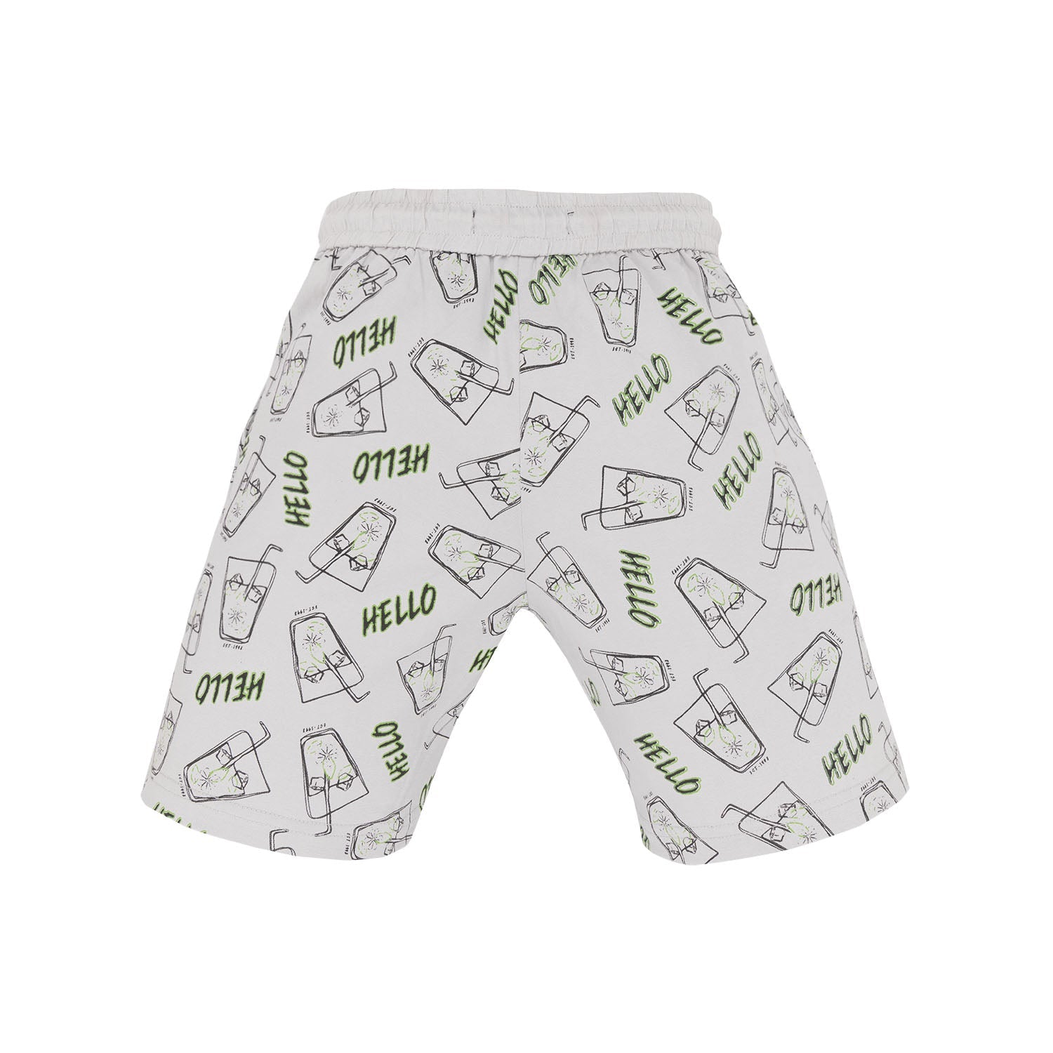 Boys All Over Printed Round Neck Cord Sets