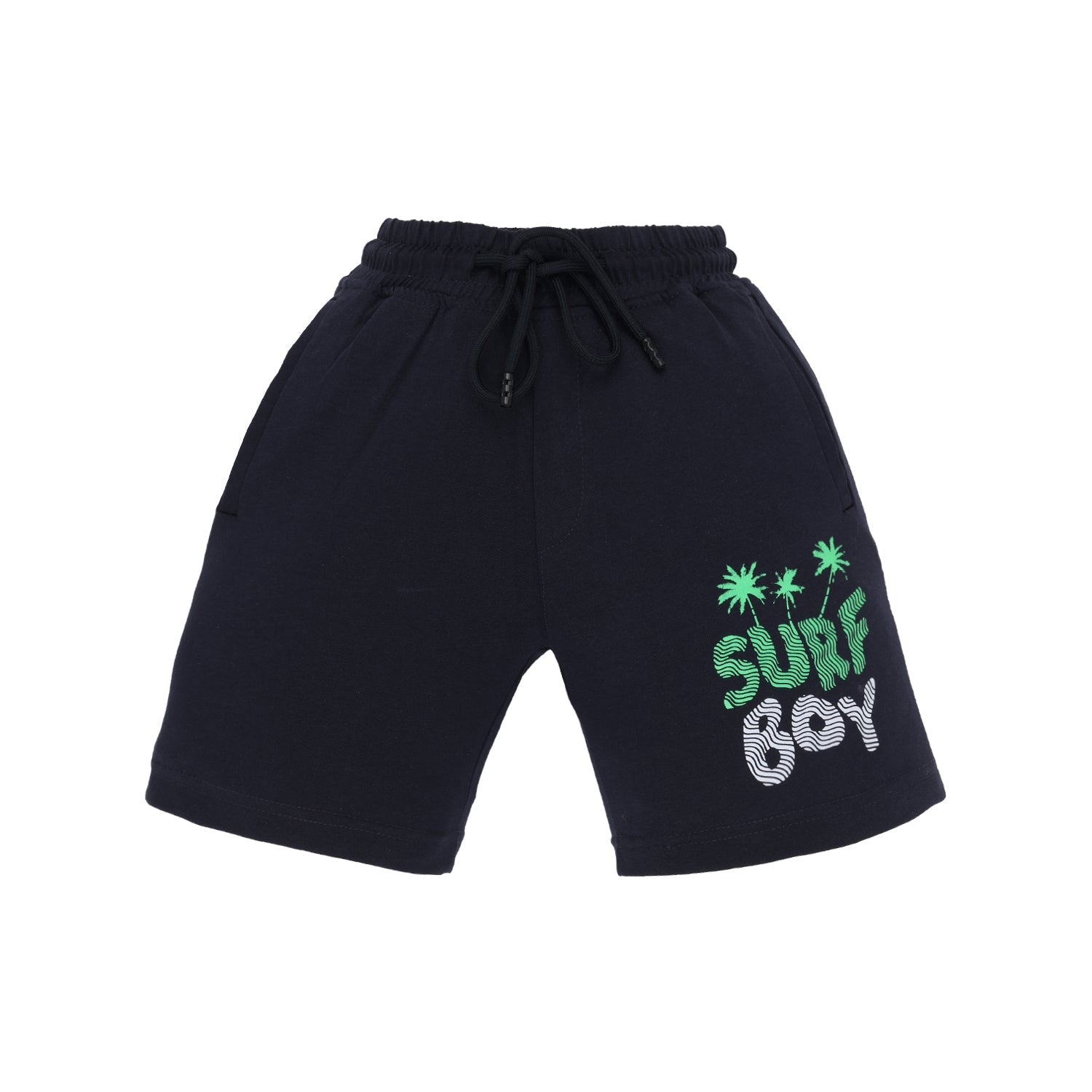 Status Quo Boy's Tropical Printed Regular fit Co-ord Set with T-shirt & Short