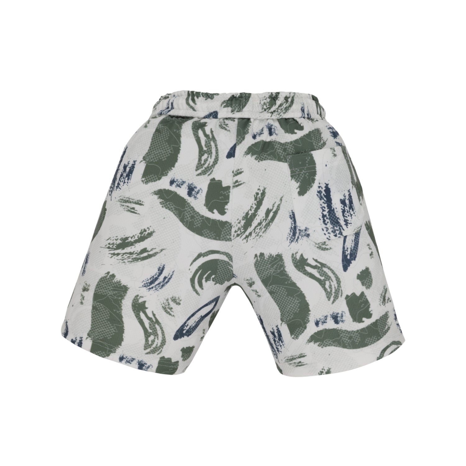Status Quo Boy's Abstract Printed Regular Fit Co-ord Set with Shirt & Shorts