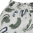 Status Quo Boy's Abstract Printed Regular Fit Co-ord Set with Shirt & Shorts