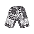 Status Quo Boy's Tribal Printed Regular Fit Co-ord Set with Shirt & Shorts