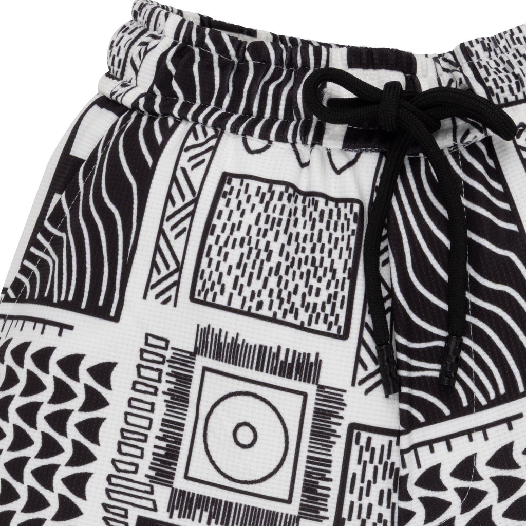 Status Quo Boy's Tribal Printed Regular Fit Co-ord Set with Shirt & Shorts