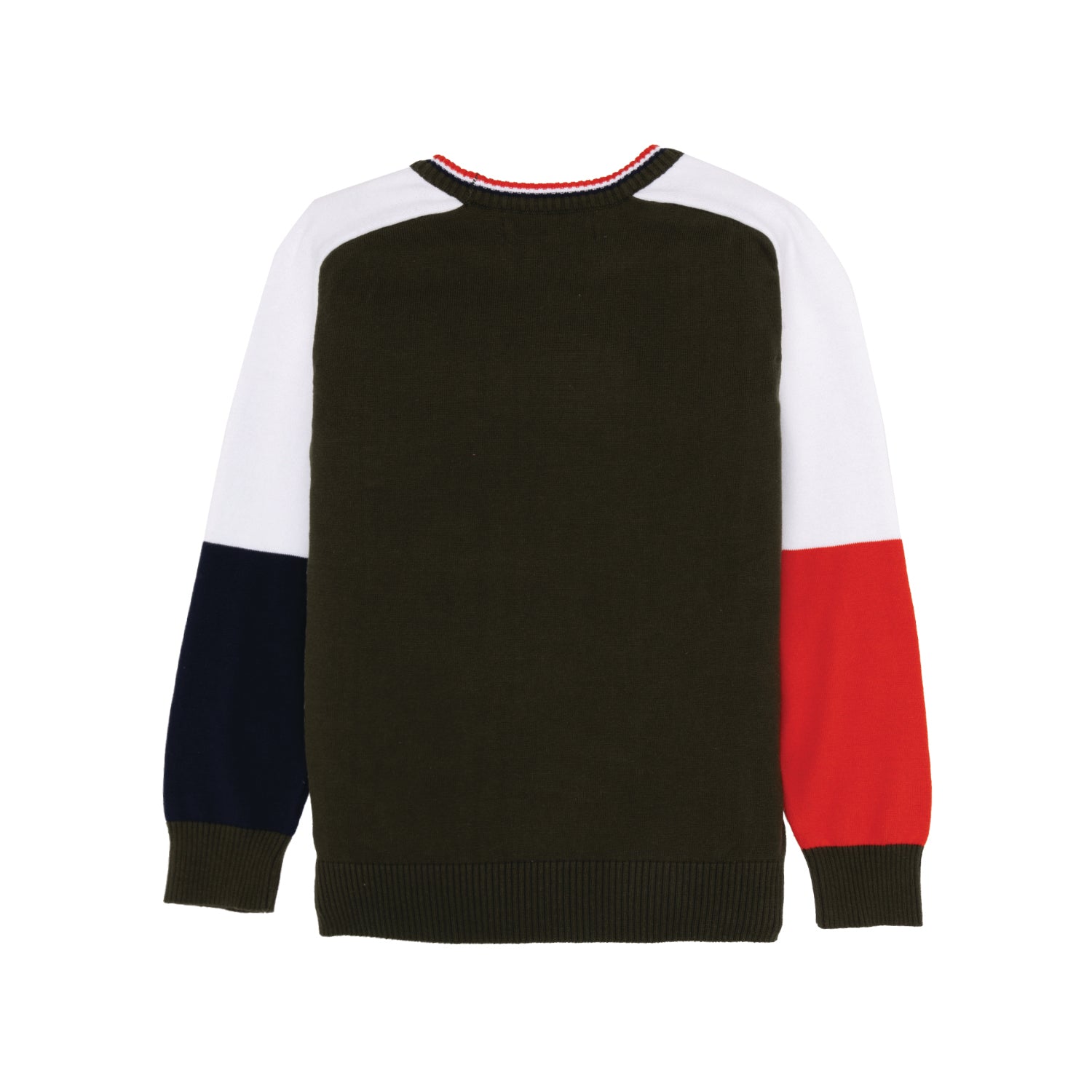 Boys Mix & Match Round Neck Sweater Secondary image