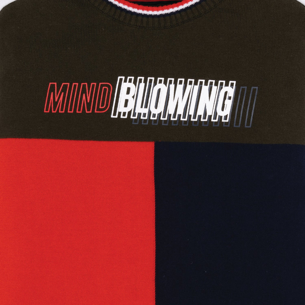 Boys Mix & Match Round Neck Sweater