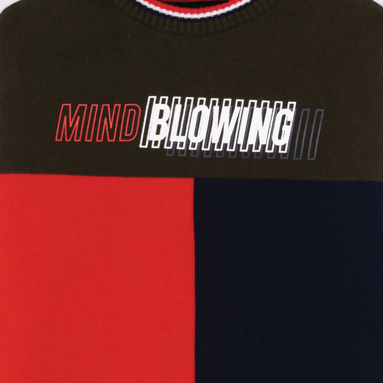 Boys Mix & Match Round Neck Sweater