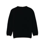 Boys Solid Round Neck Sweater