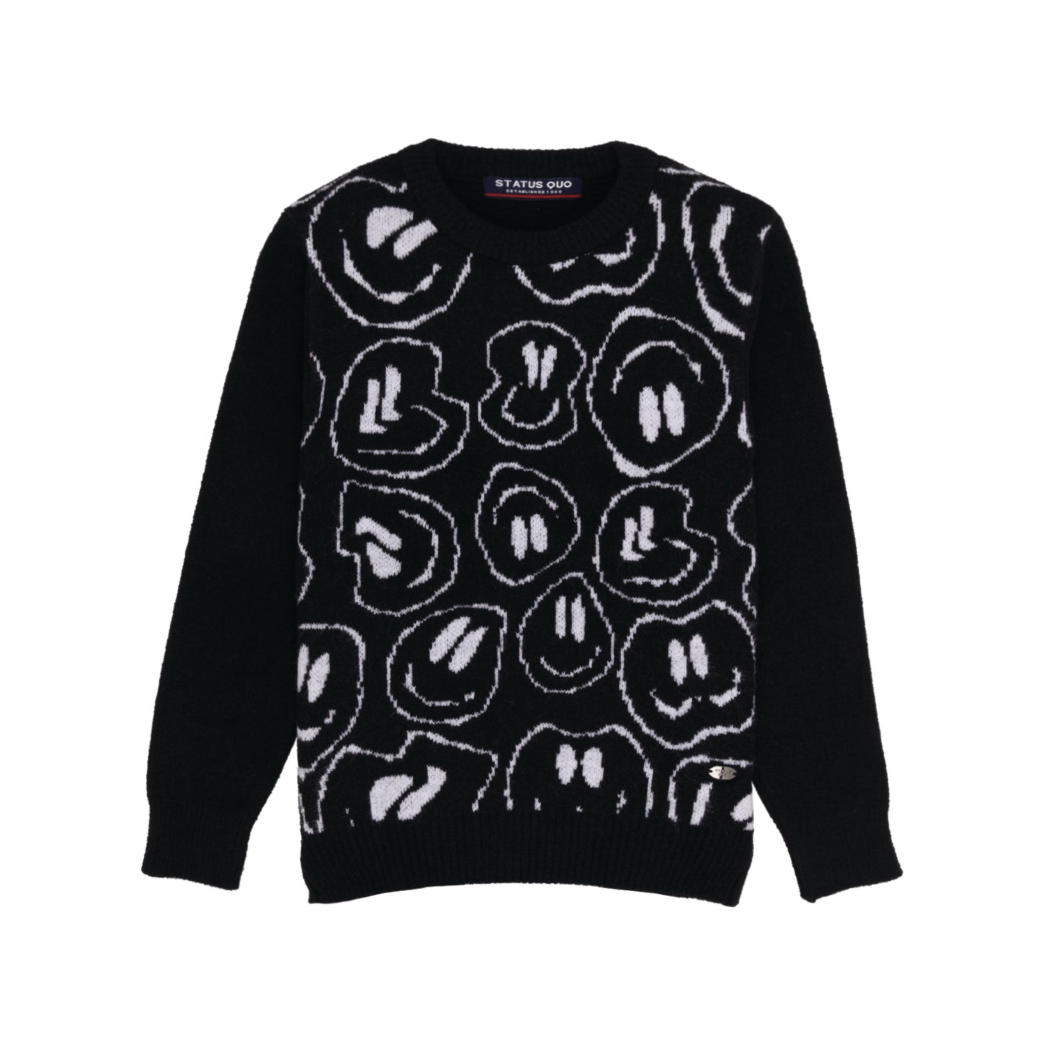 Status Quo |Kids Printed Regular Fit Sweatshirt - 4, 6, 8, 10, 12, 14, 16 Main image
