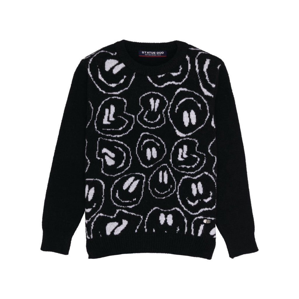 Status Quo |Kids Printed Regular Fit Sweatshirt - 4, 6, 8, 10, 12, 14, 16