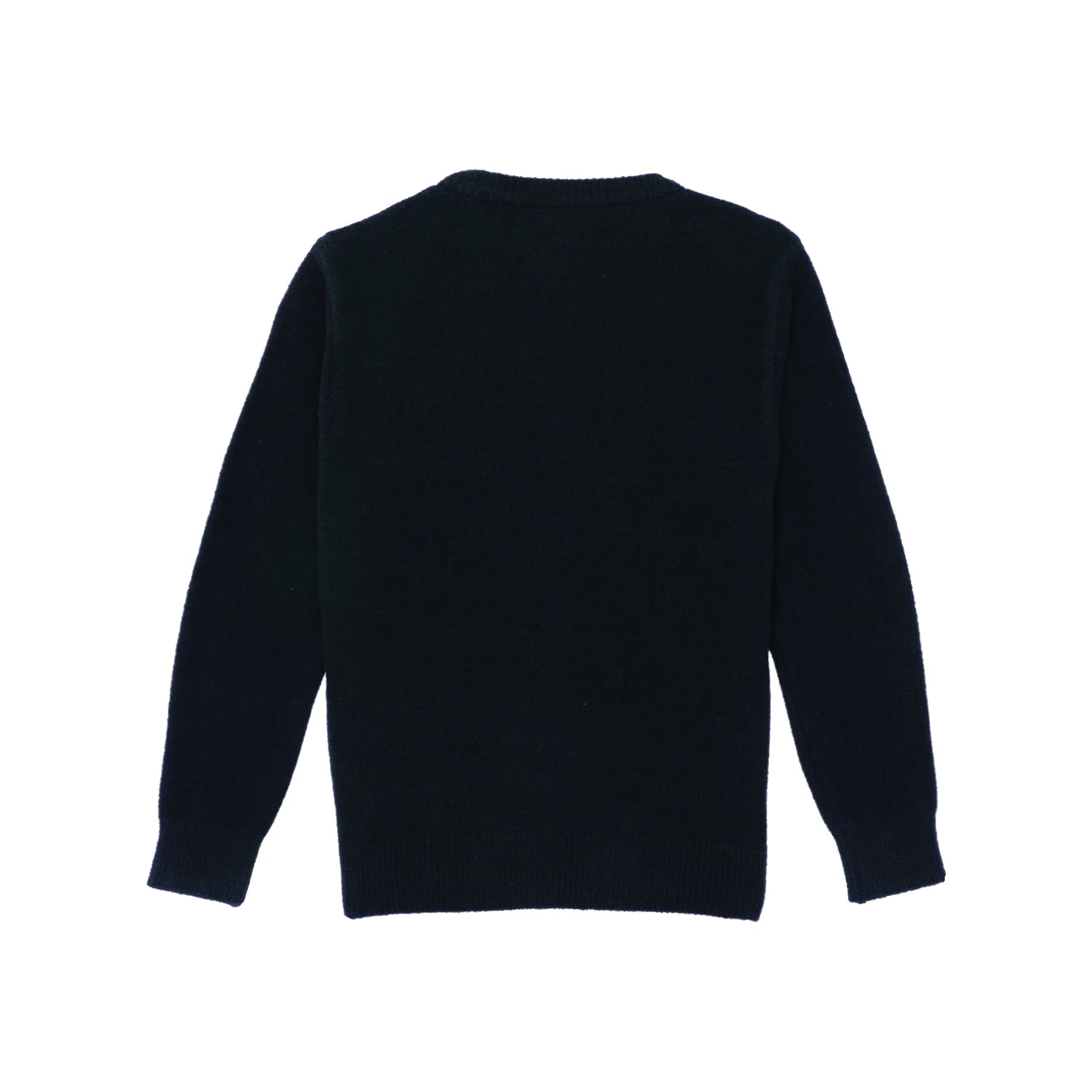 Boys Jacquard Round Neck Sweater Secondary image
