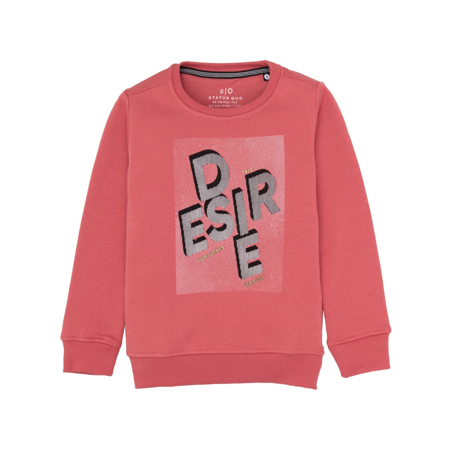 Status Quo |Kids Printed Regular Fit Sweatshirt - 4, 6, 8, 10, 12, 14, 16