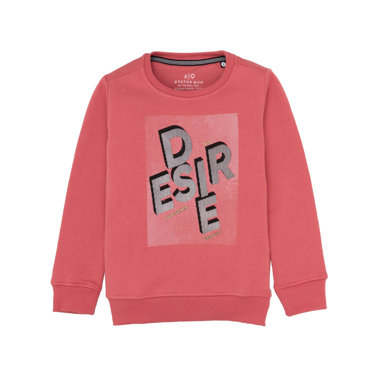 Status Quo |Kids Printed Regular Fit Sweatshirt - 4, 6, 8, 10, 12, 14, 16