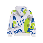 Boys All Over Printed Hooded Sweatshirt