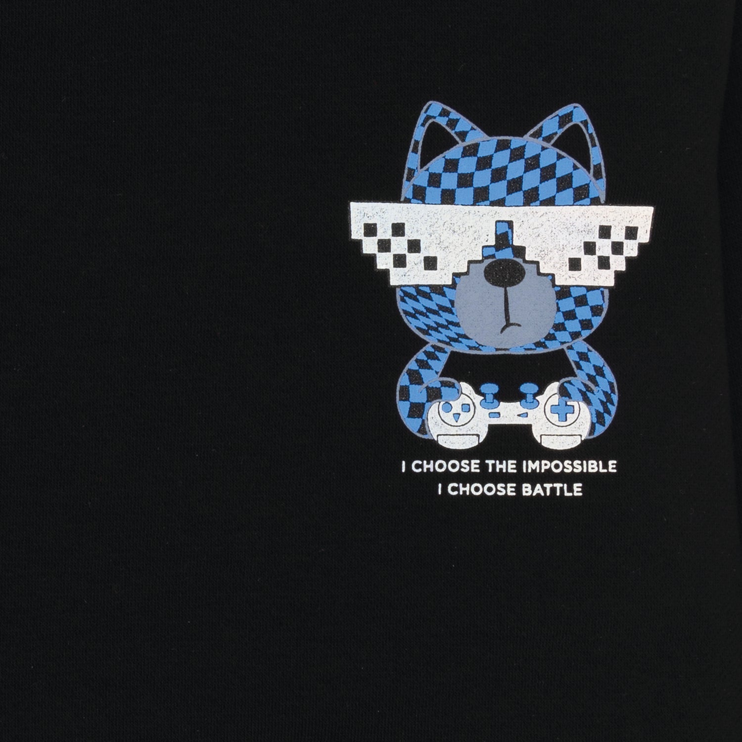 Boys Front & Back Printed Sweatshirt