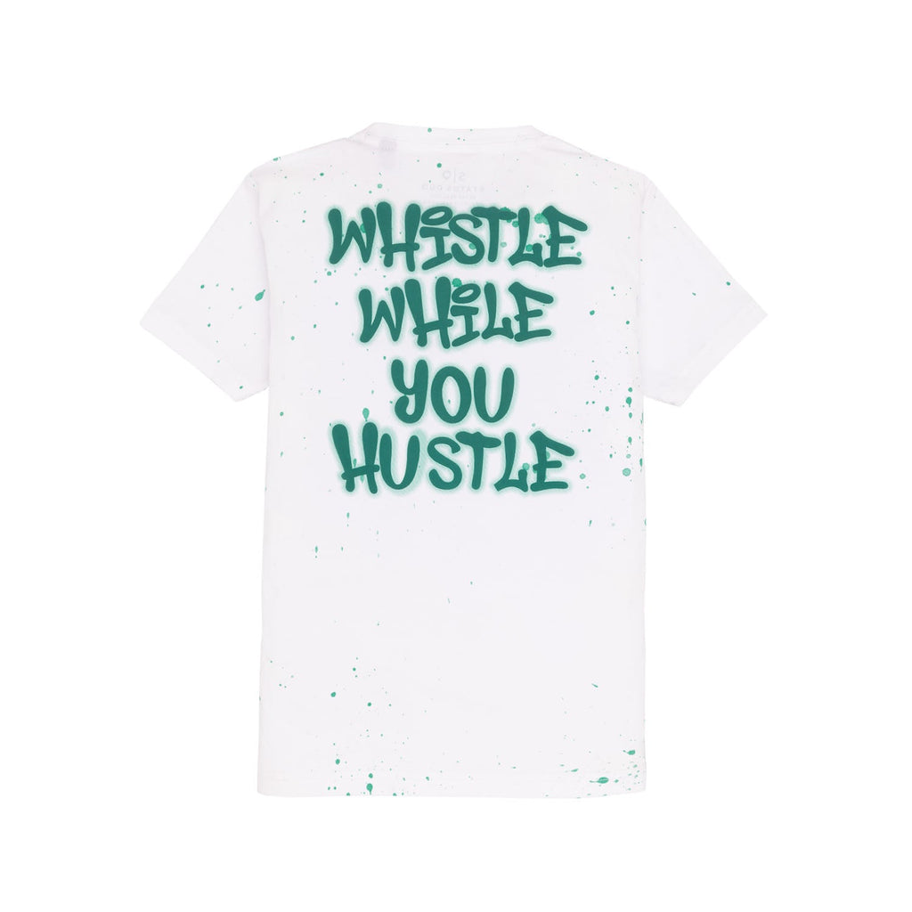 Boys Front & Back Print Round Neck T-Shirt
