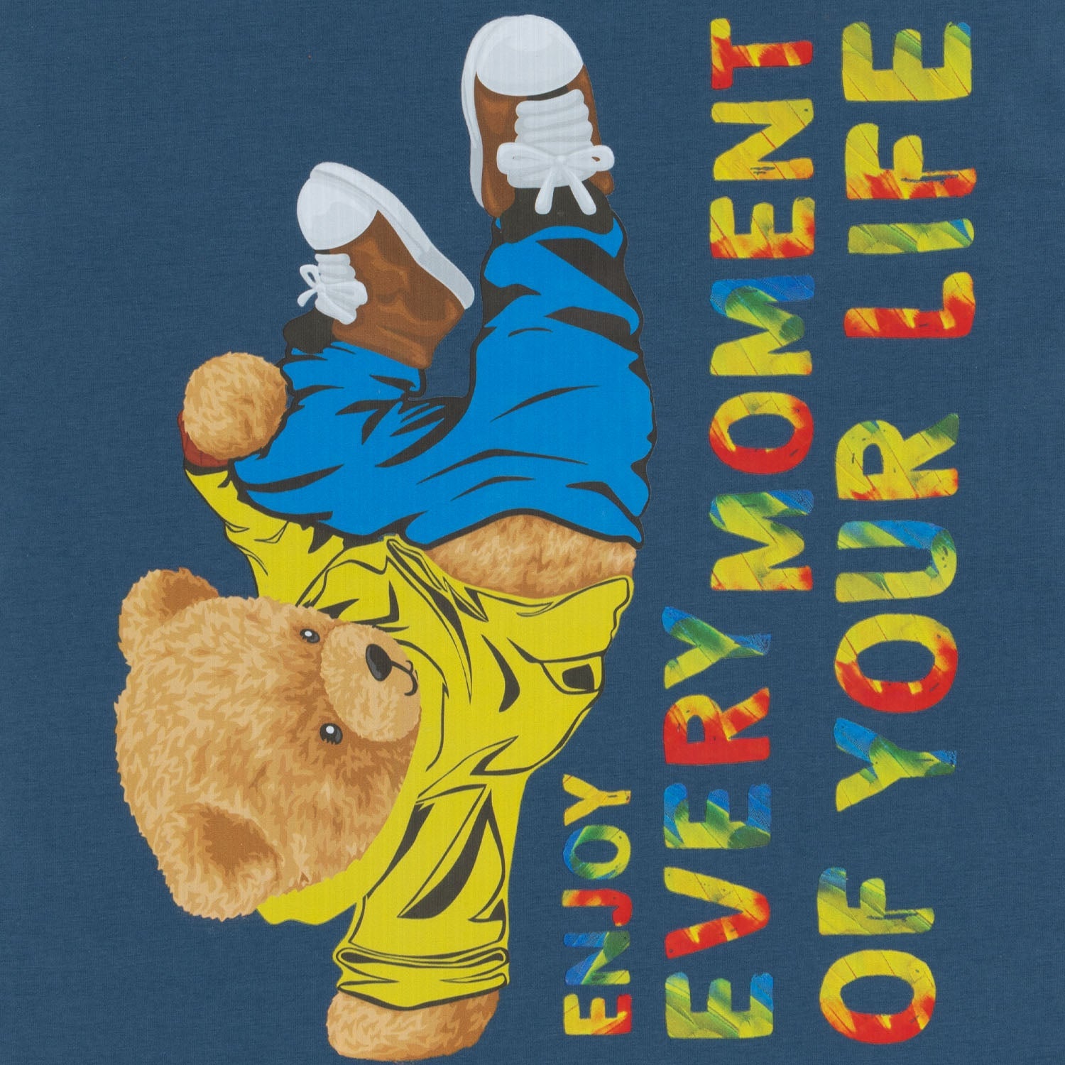 Boys Printed Round Neck T-Shirt