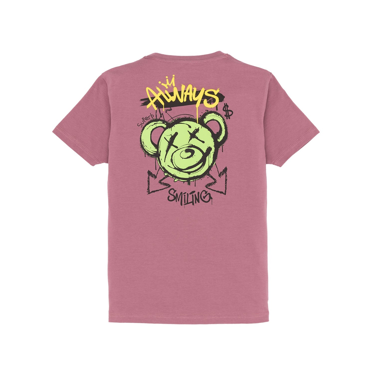 Boys Front & Back Printed T-Shirt