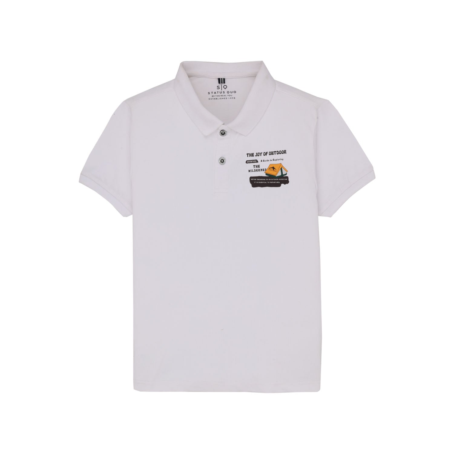 Status Quo |Boys Polo T-shirt - 4, 6, 8, 10, 12, 14, 16 Main image