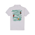 Status Quo Boys Placement Typography Printed Polo Collar Tshirt