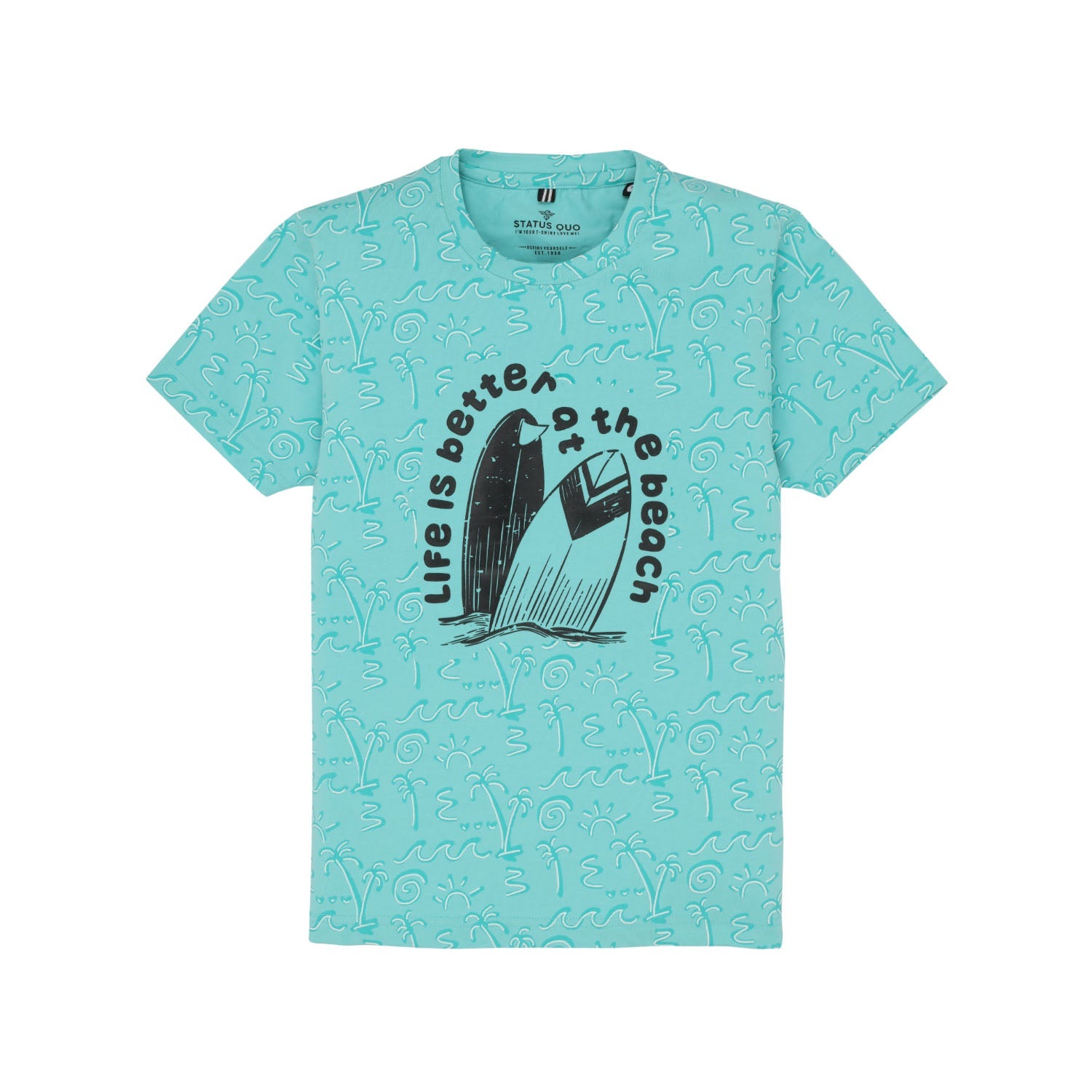 Status Quo |Boys Round neck T-shirt - 4, 6, 8, 10, 12, 14, 16 Main image