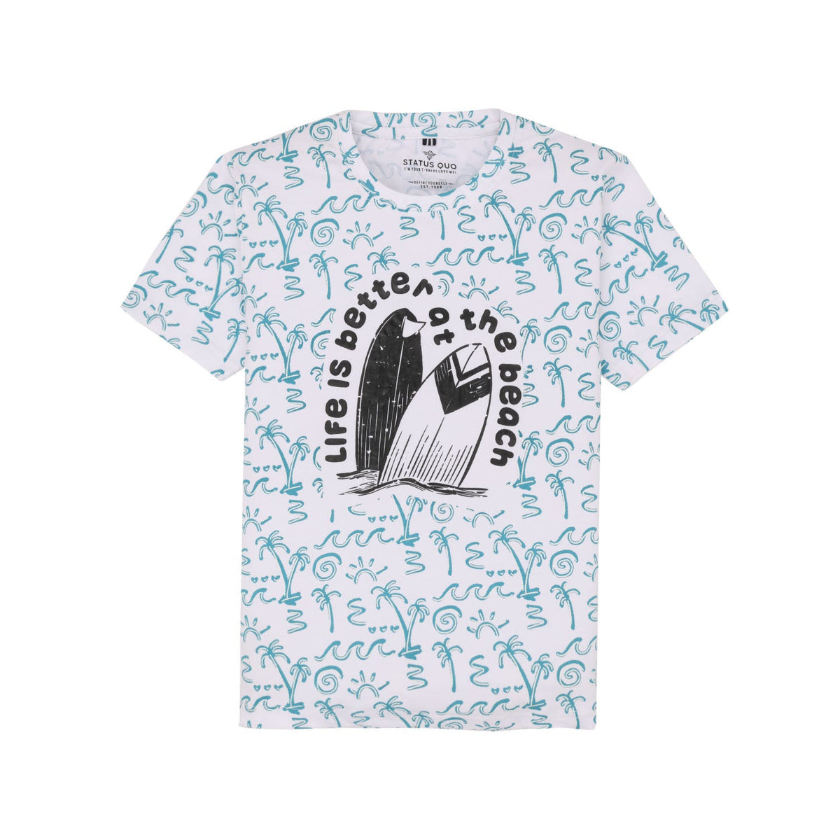 Status Quo |Boys Round neck T-shirt - 4, 6, 8, 10, 12, 14, 16 Main image