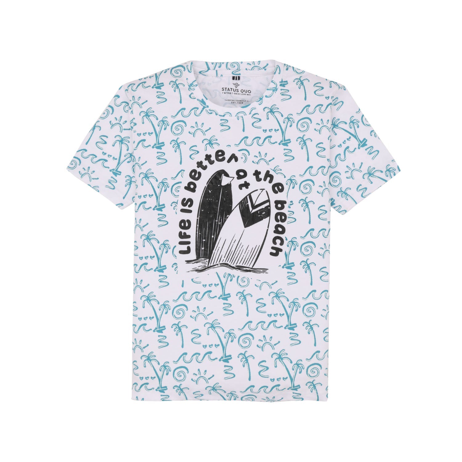 Status Quo |Boys Round neck T-shirt - 4, 6, 8, 10, 12, 14, 16