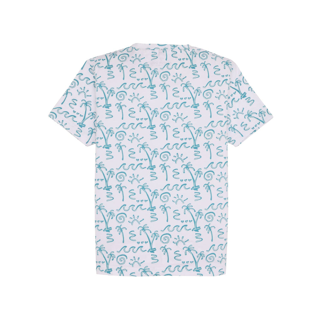 Status Quo Kids Boys All-Over Printed Half Sleeves Regular Fit Tshirt