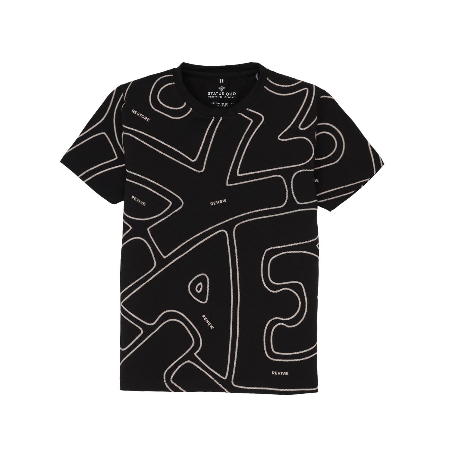 Status Quo |Boys Round neck T-shirt - 4, 6, 8, 10, 12, 14, 16