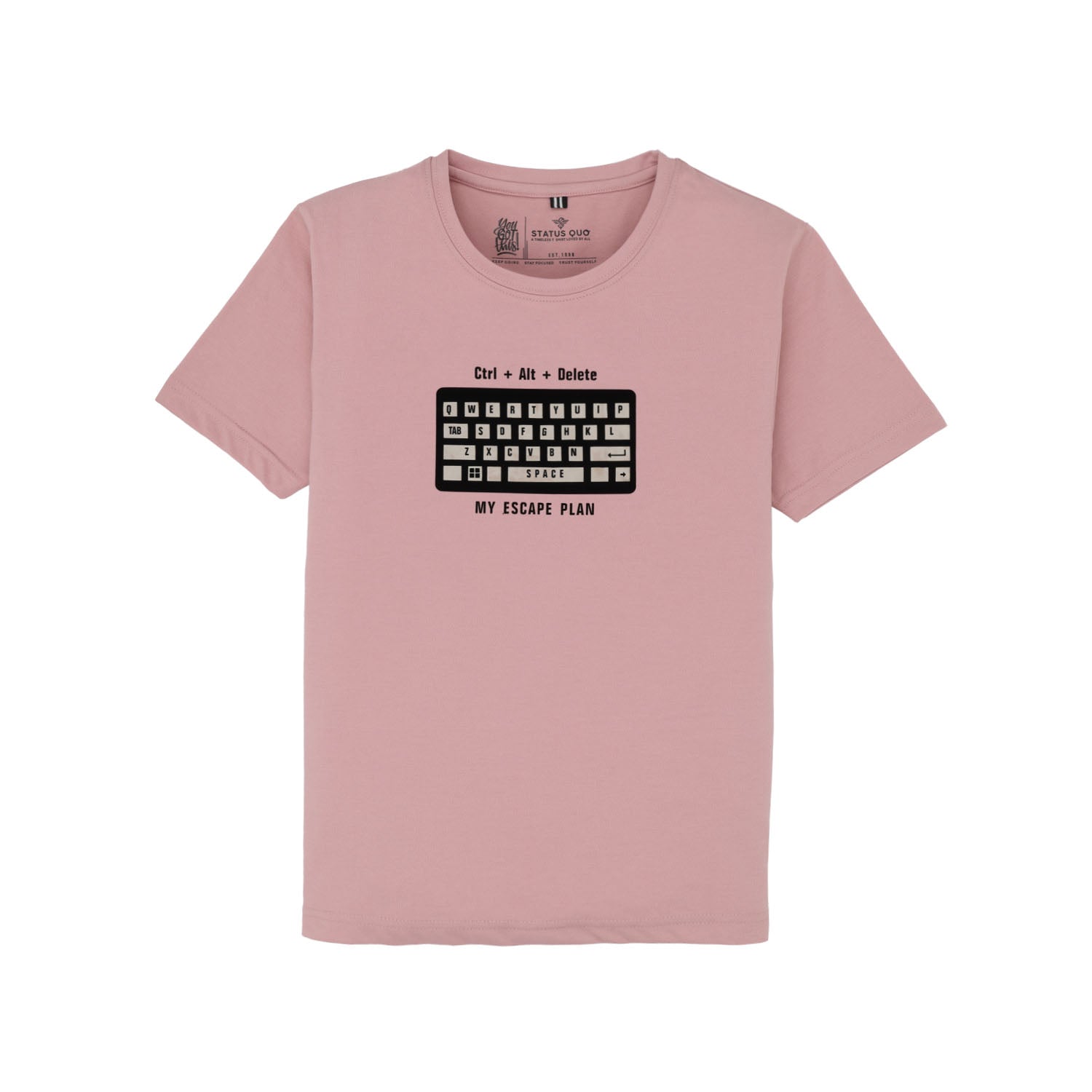Status Quo |Boys Round neck T-shirt - 4, 6, 8, 10, 12, 14, 16
