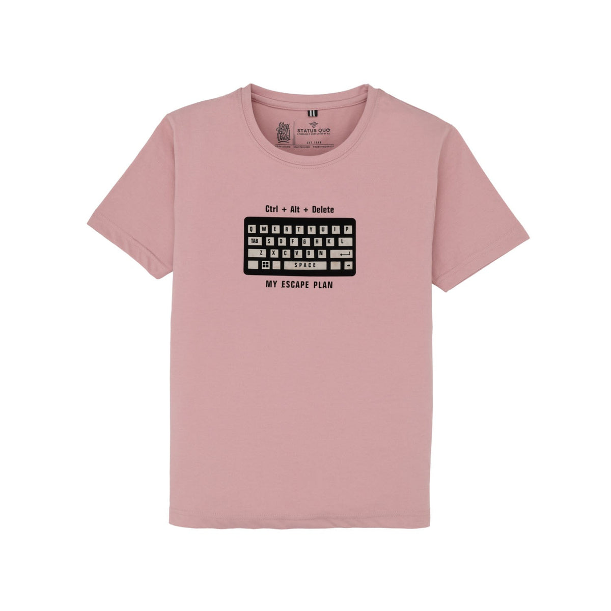 Status Quo |Boys Round neck T-shirt - 4, 6, 8, 10, 12, 14, 16
