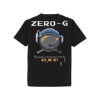 Status Quo Boy's Space-Themed Printed T-Shirt with Round Neck