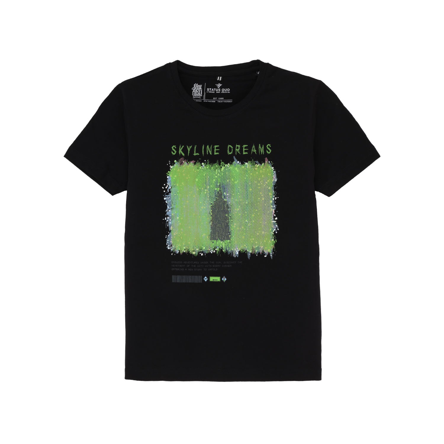 Status Quo |Boys Round neck T-shirt - 4, 6, 8, 10, 12, 14, 16